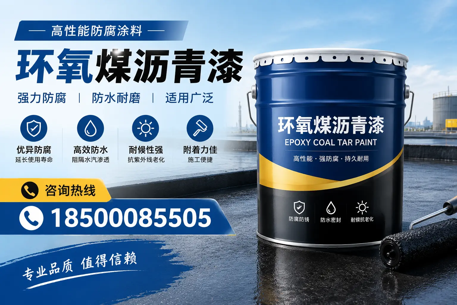 环氧煤沥青漆的主要成分与功能，平潭用户深度了解